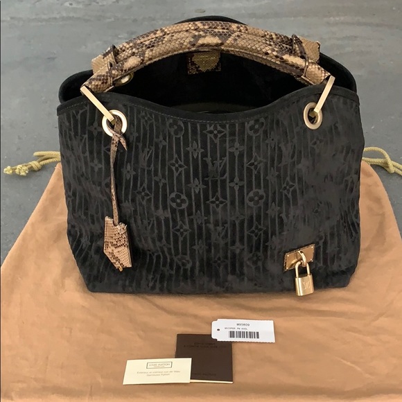 LOUIS VUITTON WHISPER KHOL MONOGRAM TOTE - Picture 2 of 14